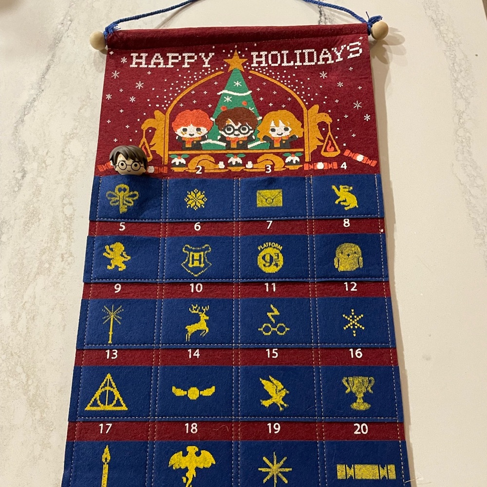 NEW Harry Potter Fabric Advent Calendar